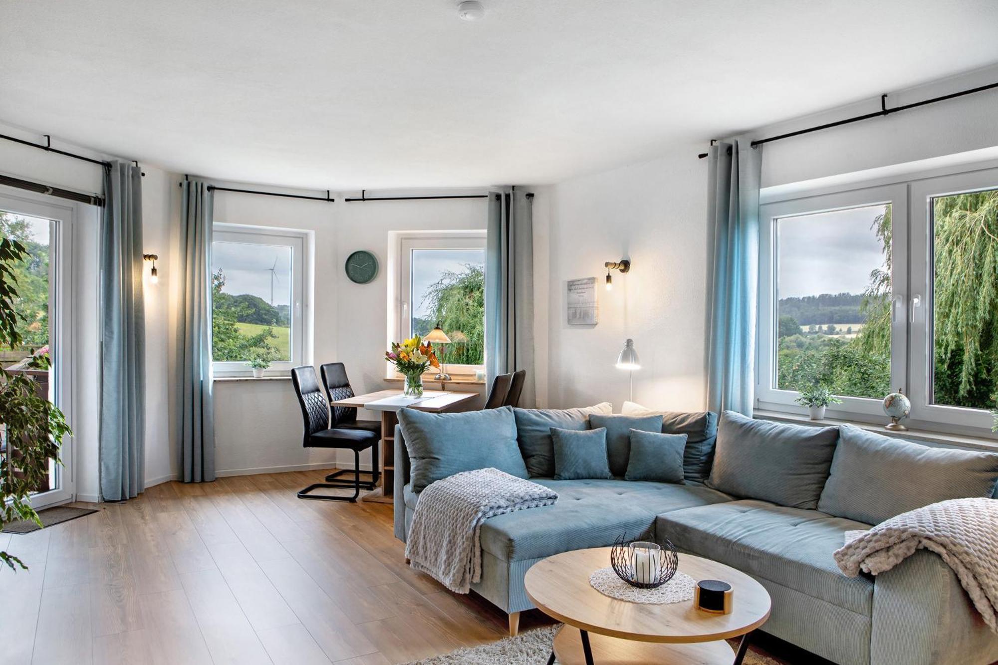 Ferienwohnung Gluecksmomente Habichtswald Exterior foto