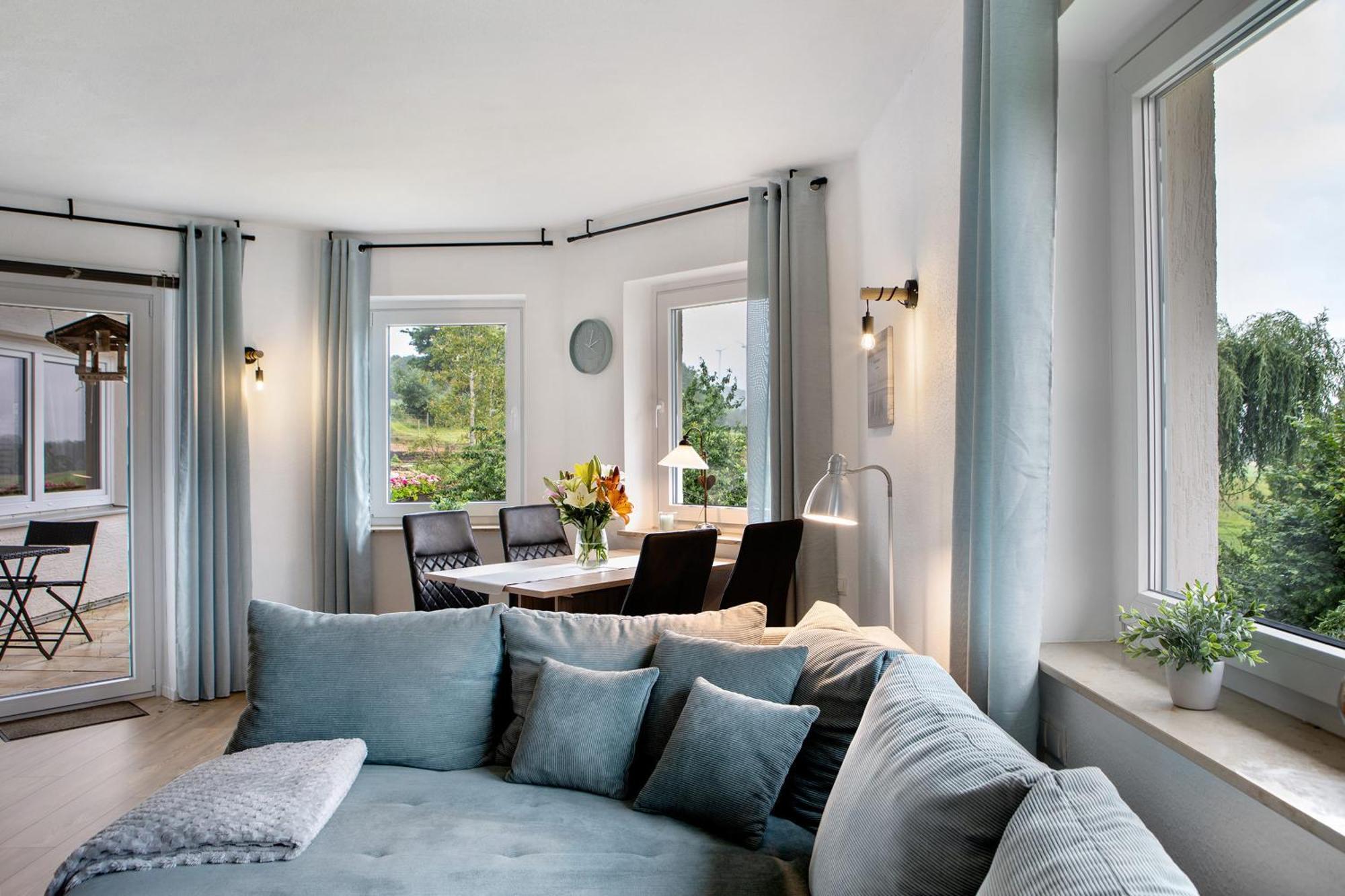 Ferienwohnung Gluecksmomente Habichtswald Exterior foto